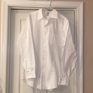 Brooks Brothers white dress shirt